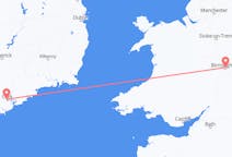 Flyreiser fra Kork, Irland til Birmingham, England