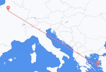 Flights from Chios in Greece to Paris in France