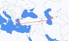 Flights from Türkmenbaşy to Naxos