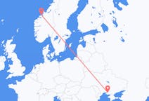 Loty z miasta Chersoń do miasta Kristiansund