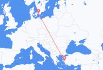 Loty z Izmiru, Turcja do Malmö, Szwecja