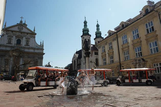 Private Krakow sightseeing by golf cart