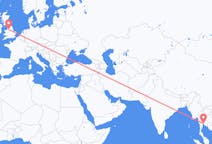 Vols de Bangkok, Thaïlande pour Manchester, Thaïlande