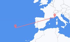 Flyg från Monaco, Monaco till Santa Maria, Kap Verde, Portugal