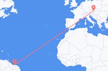 Flights from Paramaribo to Vienna