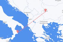 Vluchten van Crotone, Italië naar Sofia, Bulgarije