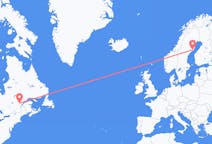 Flights from Saguenay, Canada to Umeå, Sweden