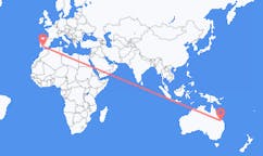 Flights from Biloela, Australia to Seville, Spain