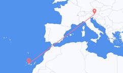 Flights from Tenerife, Spain to Klagenfurt, Austria