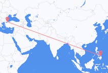 Flyreiser fra Surigao by, Filippinene til Istanbul, Tyrkia