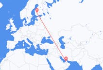 Flights from Dubai, United Arab Emirates to Tampere, Finland