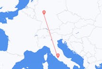 Flyg från Rom, Italien till Frankfurt, Tyskland