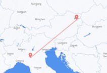 Flyreiser fra Reggio Emilia, Italia til Vienna, Østerrike