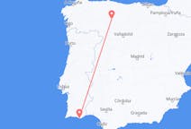 Vols depuis la ville de Faro vers la ville de León