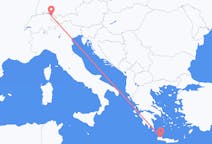 Flights from Thal, Switzerland to Chania, Greece