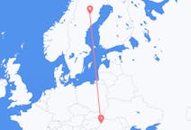 Flights from Oradea, Romania to Lycksele, Sweden