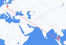 Flyg från Ipoh, Malaysia till Prag, Tjeckien