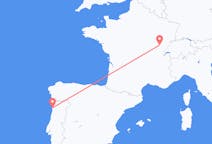 Flyg från Dole, Frankrike till Porto, Portugal
