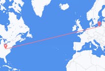 Flights from Hamilton to Gdansk