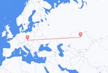 Flyg från Nur-Sultan till Brno