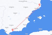 Flights from Málaga to Girona