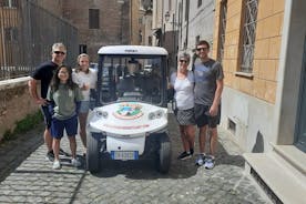 Enjoy Rome Full day tour in Golf Cart 