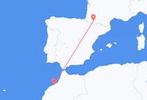 Flyg från Casablanca, Chile till Lourdes (kommun i Brasilien, São Paulo, lat -20,94, long -50,24)
