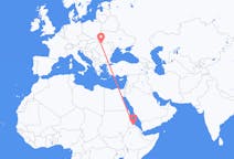 Flyreiser fra Asmara, Eritrea til Baia Mare, Romania