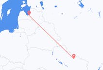 Flüge von Riga, Lettland nach Charkiw, die Ukraine