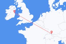 Flyreiser fra Friedrichshafen, Tyskland til Dublin, Irland