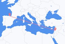 从大马士革飞往毕尔巴鄂的航班