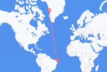 Flyrejser fra Maceió, Brasilien til Aasiaat, Grønland