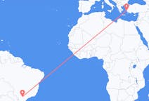 Flyrejser fra Londrina, Brasilien til Samos, Grækenland