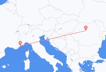 Flyreiser fra Targu Mures, Romania, til Nice, Romania