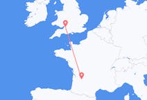Flyg från Bergerac, Frankrike till Bristol, England