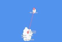 포르투갈발 코르부 아일랜드, 포르투갈행 플로르스섬 항공편