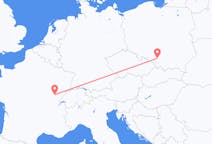 Vluchten van Dole, Frankrijk naar Katowice, Polen