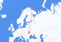 Flyg från Murmansk till Iași