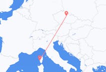 Flights from Ajaccio, France to Pardubice, Czechia