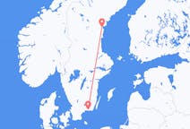Vluchten van Karlskrona, Zweden naar Sundsvall, Zweden