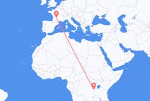 Flights from from Bujumbura to Brive-la-gaillarde