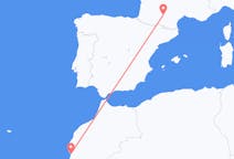 出发地 摩洛哥出发地 阿加迪尔目的地 法国图卢兹的航班