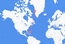 Flyrejser fra Puerto Plata, Den Dominikanske Republik til Sisimiut, Grønland