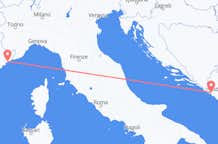 Flyrejser fra Nice til Tivat