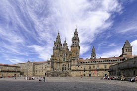 Santiago de Compostela Einkaferð frá Vigo með hóteli eða höfn