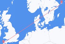 Flyrejser fra Newquay til Mariehamn