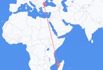 Loty z Morondava, Madagaskar z Stambuł, Turcja