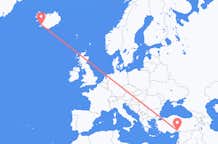Рейсы из Аданы, Турция в Рейкьявик, Исландия