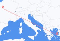 Vluchten van Tours naar Chios