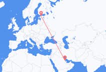 Flyrejser fra Dammam til Tallinn